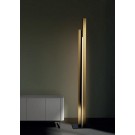 LÁMPARA DE PIE LED DIMABLE ORO ROSA