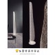 LÁMPARA DE PIE LED DIMABLE BLANCO TRANSPARENTE PEQUEÑO