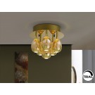 PLAFÓN DE TECHO LED DIMABLE ORO