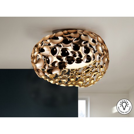 PLAFON DE TECHO 5 LUCES LED