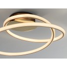 PLAFON DE TECHO LED ORO MATE Y BRILLO