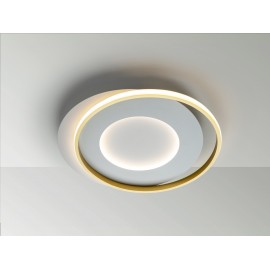 PLAFON DE TECHO LED ORO BLANCO