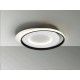 PLAFON DE TECHO LED NEGRO BLANCO