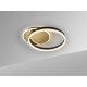 PLAFON DE TECHO LED ORO BLANCO NEGRO