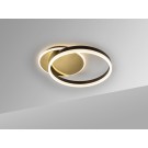 PLAFON DE TECHO LED ORO BLANCO NEGRO