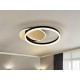 PLAFON DE TECHO LED ORO BLANCO NEGRO