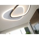 PLAFON DE TECHO APLIQUE PARED LED NEGRO BLANCO