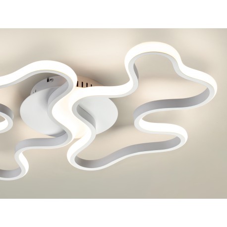 PLAFON DE TECHO APLIQUE PARED LED BLANCO
