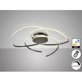 PLAFON DE TECHO  LED MANDO DIMABLE 100CM