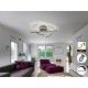 PLAFON DE TECHO  LED MANDO DIMABLE 100CM