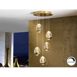 LAMPARA 5L LED DIMABLE ORO