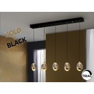 LAMPARA 5L LED DIMABLE NEGRO ORO