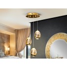 LAMPARA 3L LED DIMABLE ORO