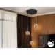 LAMPARA 3L LED DIMABLE NEGRO ORO