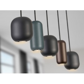 LÁMPARA NEGRO COLORES 5 LUCES