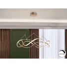 LAMPARA LED DIMABLE ORO ROSA