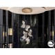 LAMPARA LED DIMABLE  METACRILATO ORO MATE