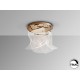 LAMPARA LED DIMABLE  METACRILATO ORO MATE