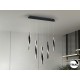LAMPARA LED NEGRO MATE DIMABLE