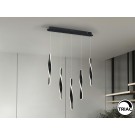 LAMPARA LED NEGRO MATE DIMABLE