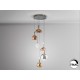 LAMPARA LED ORO COLORES