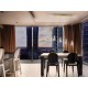 LAMPARA LED ORO MATE CRISTAL