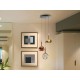 LAMPARA LED ORO COLORES 3 LUCES