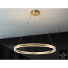 LAMPARA LED ARO PAN DE ORO 100CM
