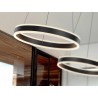 LAMPARA LED ARO NEGRO 50CM