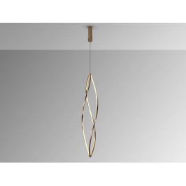 LAMPARA LED DIMABLE MANDO ORO ROSA