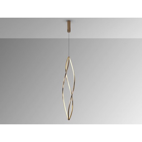 LAMPARA LED DIMABLE MANDO ORO ROSA