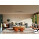 LAMPARA LED DIMABLE BRONCE OSCURO COLORES 4 LUCES