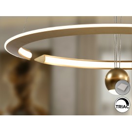 LAMPARA LED DIMABLE  ORO