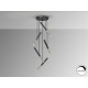 LAMPARA LED DIMABLE NEGRO ORO