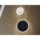 LAMPARA LED DISCOS BLANCO NERO