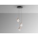 LAMPARA LED NEGRO COBRE