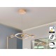 LAMPARA LED ORO DIMABLE MANDO