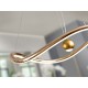 LAMPARA LED ORO DIMABLE MANDO
