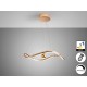 LAMPARA LED ORO DIMABLE MANDO