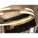 LAMPARA LED DIMABLE REDONDA ORO