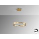 LAMPARA LED DIMABLE REDONDA ORO