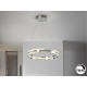 LAMPARA LED DIMABLE REDONDA CROMADO