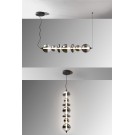 LAMPARA LED HORIZONTAL O VERTICAL CRISTAL SMOKE