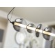LAMPARA LED HORIZONTAL O VERTICAL CRISTAL SMOKE