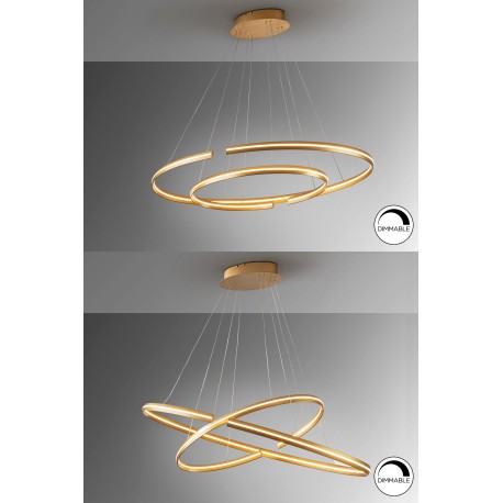 LAMPARA LED ORO DIMABLE APP