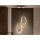 LAMPARA LED ORO ROSA