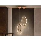 LAMPARA LED ORO ROSA
