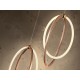 LAMPARA LED ORO ROSA