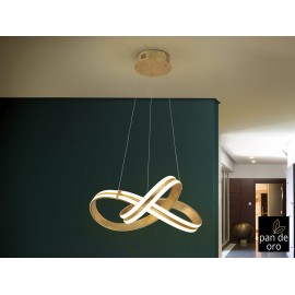 LAMPARA LED PAN DE ORO