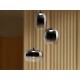 LÁMPARA LED NEGRO SMOKE 3 LUCES